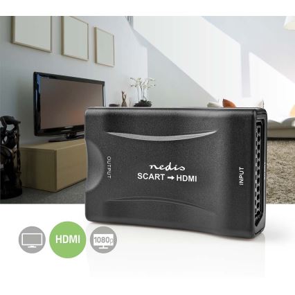 HDMI keitiklis SCART-HDMI