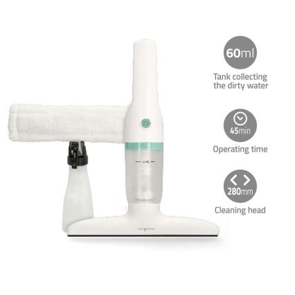 Įkraunamas langų dulkių siurblys 12W/2200 mAh