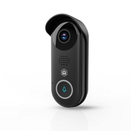 Išmanus vaizdo durų skambutis su judesio jutikliu SmartLife 5V Full HD 1080p IP54 Wi-Fi Tuya