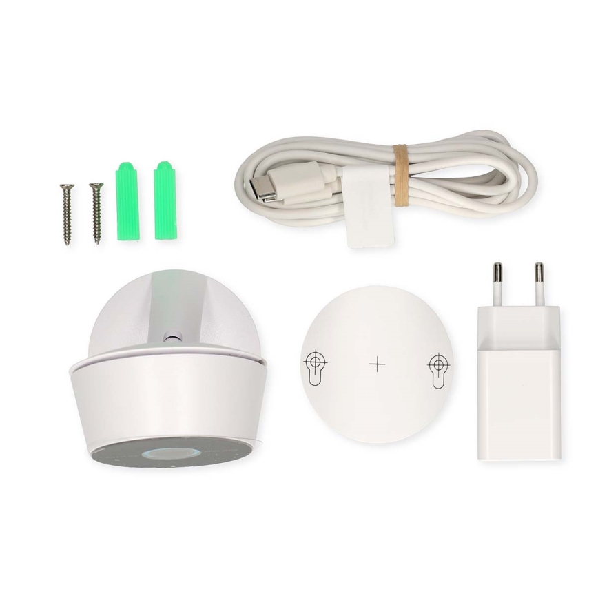 Išmanioji kamera Smartlife 5V 3MP Full HD 1296p Wi-Fi Tuya