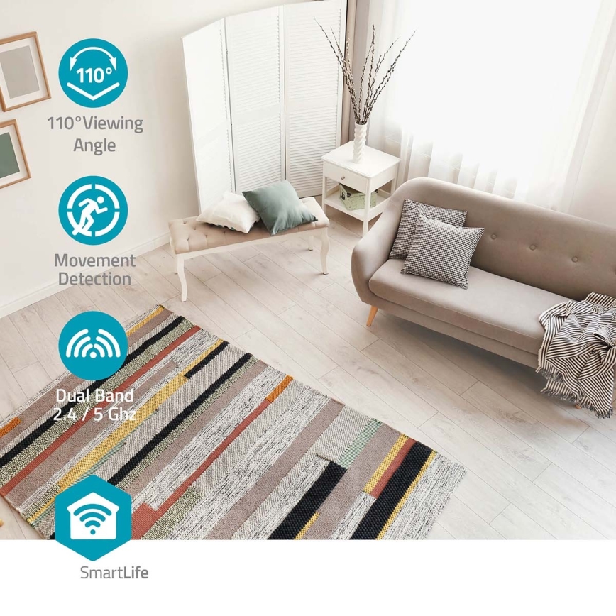 Išmanioji kamera Smartlife 5V 3MP Full HD 1296p Wi-Fi