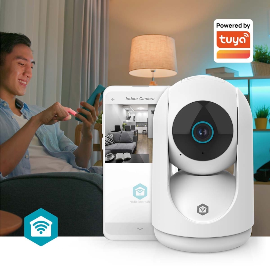 Išmanioji kamera Smartlife 5V 3MP Full HD 1296p Wi-Fi Tuya