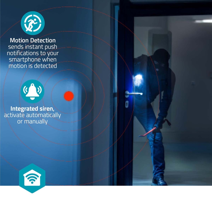 Išmanioji kamera Smartlife 5V 3MP Full HD 1296p Wi-Fi Tuya