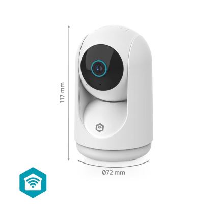 Išmanioji kamera Smartlife 5V 3MP Full HD 1296p Wi-Fi Tuya