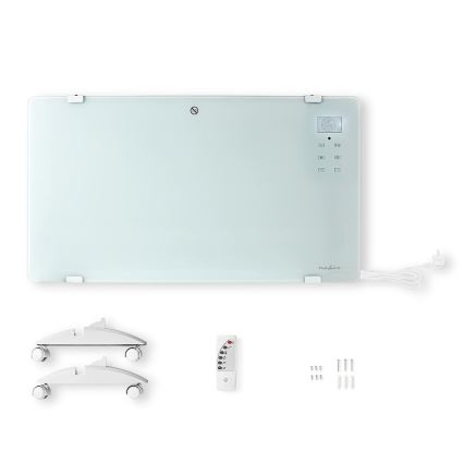 Elektrinis šildytuvas/konvektorius 2000 W/230 V, Wi‑Fi, IP24, su termostatu