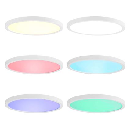RGBW Reguliuojamas lubinis šviestuvas SmartLife LED/18W/230V 2700-6500K Wi-Fi Tuya