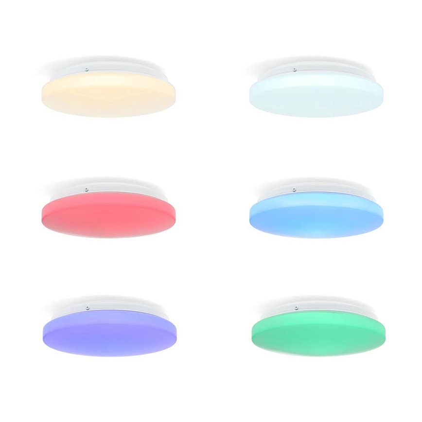 LED RGBW Pritemdomas sieninis vonios šviestuvas SmartLife LED/18W/230V 2700-6500K IP44 Wi-Fi Tuya