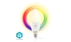 Nedis WIFILC10WTE14 - Išmani pritemdoma LED RGB lemputė E14/4,5W/230V