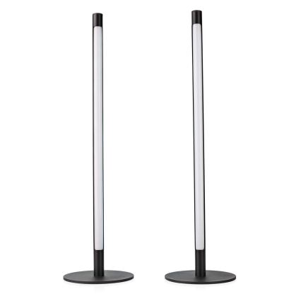 RINKINYS 2x LED RGBIC reguliuojama stalinė lempa SmartLife LED/36W/230V 55 cm 2700-6500K Wi-Fi Tuya + nuotolinio valdymo pultas