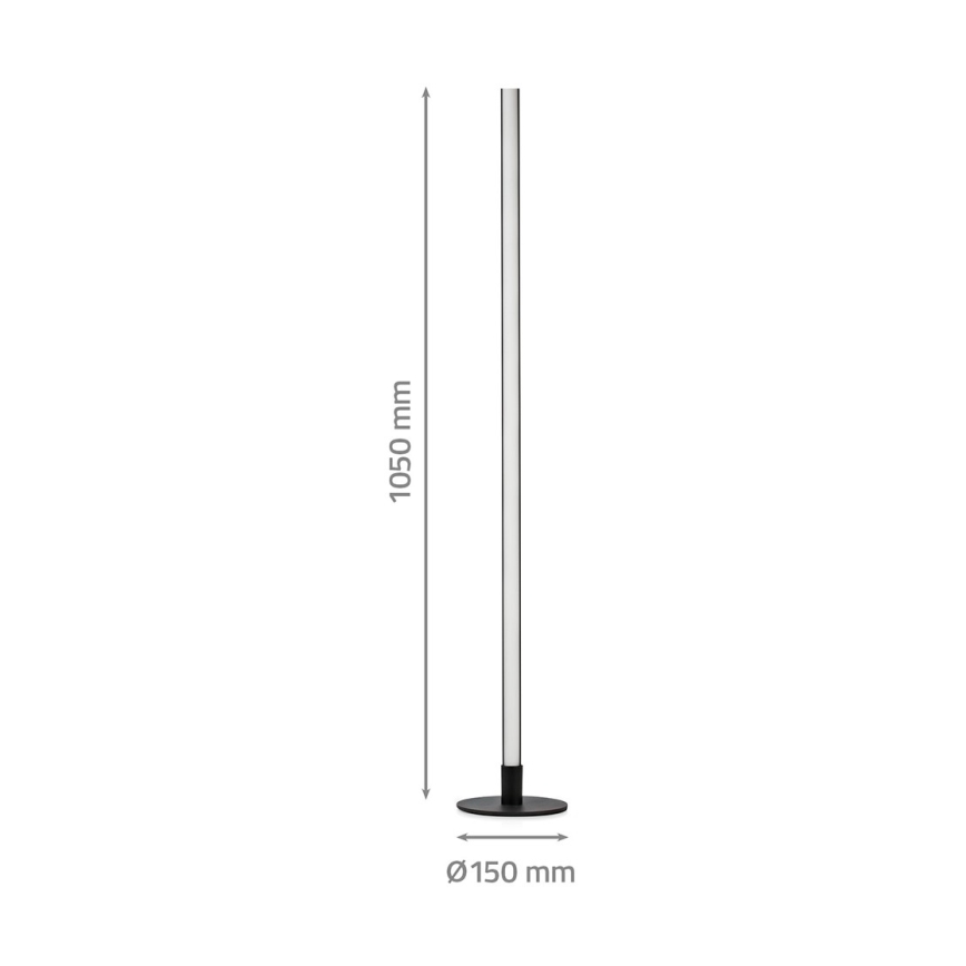 LED RGBIC Pritemdomas toršeras Smartlife LED/10W/230V 100,5 cm 2700-6500K Wi-Fi Tuya + nuotolinio valdymo pultas