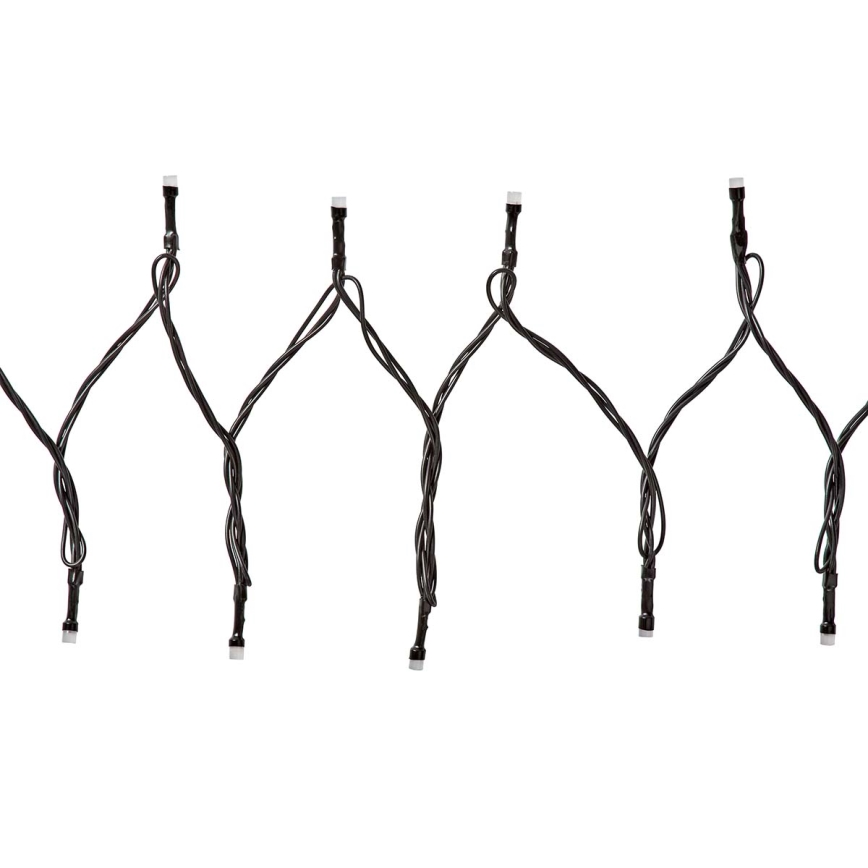 LED RGB lauko girlianda 42xLED/8 funkcijų 8 m IP65 Wi-Fi Tuya