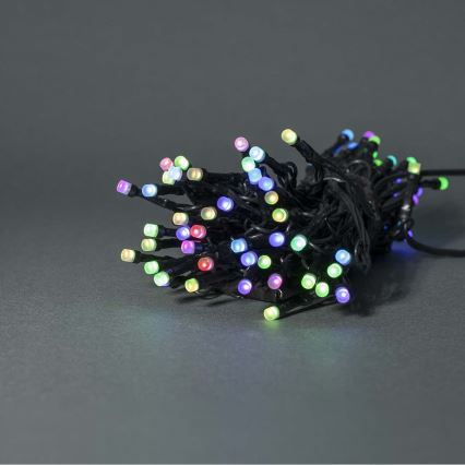 LED RGB Lauko kalėdinė girlianda 42xLED/8 funkcijų 8m IP65 Wi-Fi Tuya