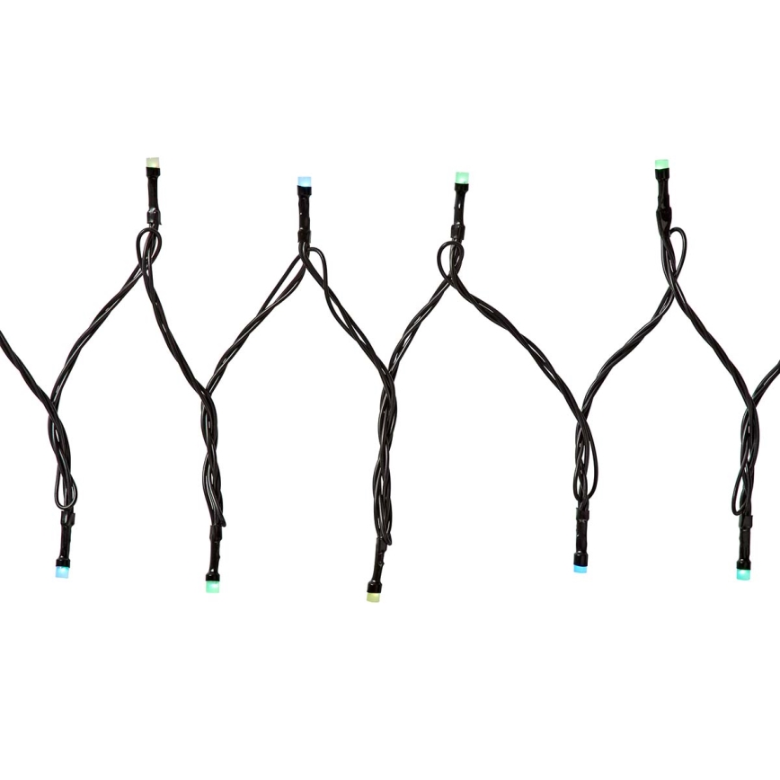 LED RGB Lauko girlianda 84xLED/8 funkcijų 13m IP65 Wi-Fi Tuya