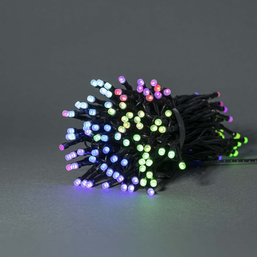 LED RGB lauko kalėdinė girlianda 84xLED/8 funkcijų 13m IP65 Wi-Fi Tuya