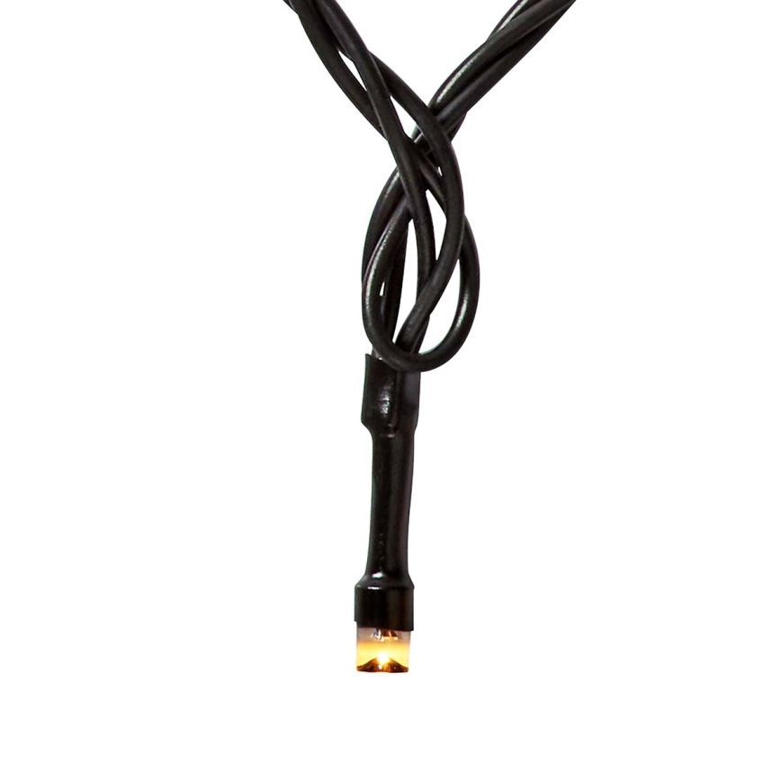 LED Kalėdinė lauko grandinė 200xLED/8 funkcijos 25m IP65 Wi-Fi Tuya šilta