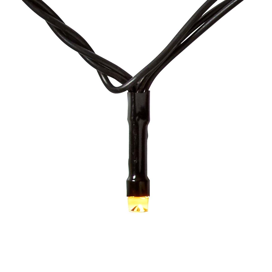 LED lauko Kalėdinė užuolaida (varvekliai) 200xLED / 8 funkcijų, 5x4m, IP65, Wi‑Fi (Tuya) — nuo šiltos iki šaltos baltos šviesos