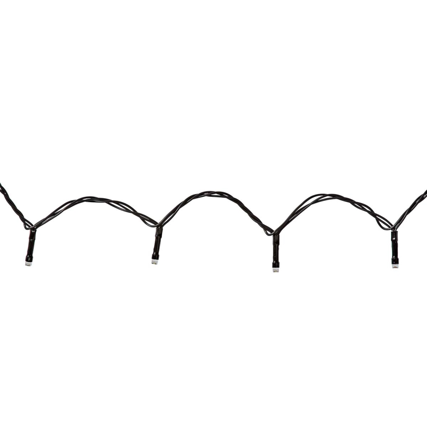 LED lauko Kalėdinė užuolaida (varvekliai) 200xLED / 8 funkcijų, 5x4m, IP65, Wi‑Fi (Tuya) — nuo šiltos iki šaltos baltos šviesos