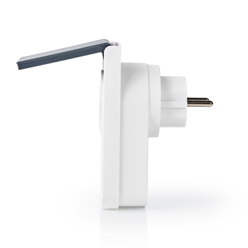 Išmanus lauko lizdas 3680W/230V/Tipas F SCHUKO/16A Wi-Fi IP44