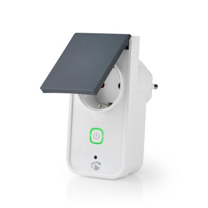 Išmanus lauko lizdas 3680W/230V/Tipas F SCHUKO/16A Wi-Fi IP44