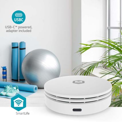 Išmanusis oro kokybės monitorius SmartLife Wi-Fi Tuya