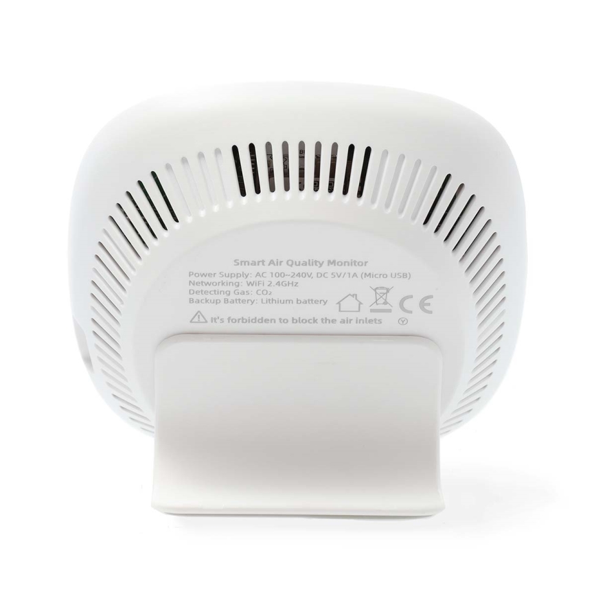 Išmanusis oro kokybės monitorius su LED ekranas SmartLife Wi-Fi