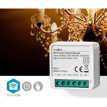 Išmanusis jungiklis SmartLife Wi-Fi 230V