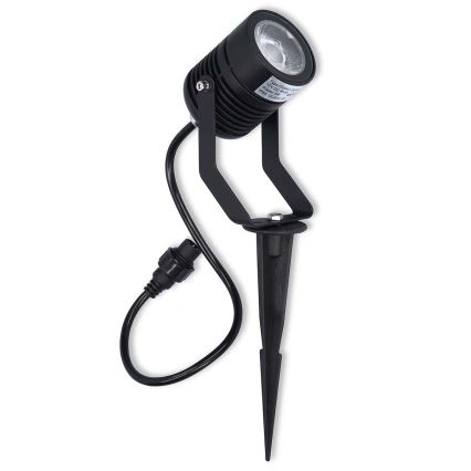 Nedis ZBLOS10RGBW3-SADA 3x LED RGBW dimeriuojamos lauko lempos LED/3W/230V IP65 Wi-Fi Tuya