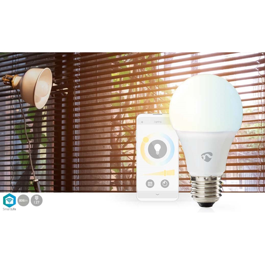 LED Reguliuojama lemputė SmartLife E27/9W/230V Wi-Fi 2700-6500K