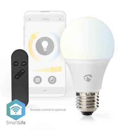 LED Reguliuojama lemputė SmartLife E27/9W/230V Wi-Fi 2700-6500K