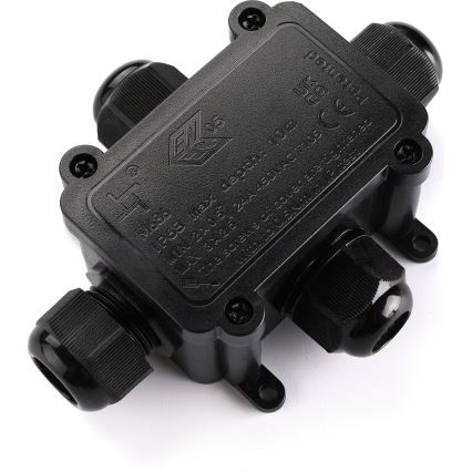 Neperšlampama jungiamoji dėžutė 24A/230V IP68