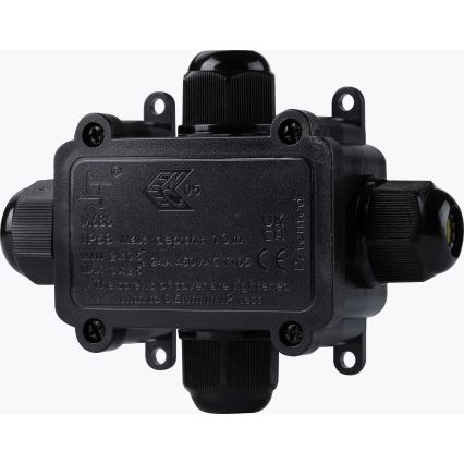 Neperšlampama jungiamoji dėžutė 24A/230V IP68