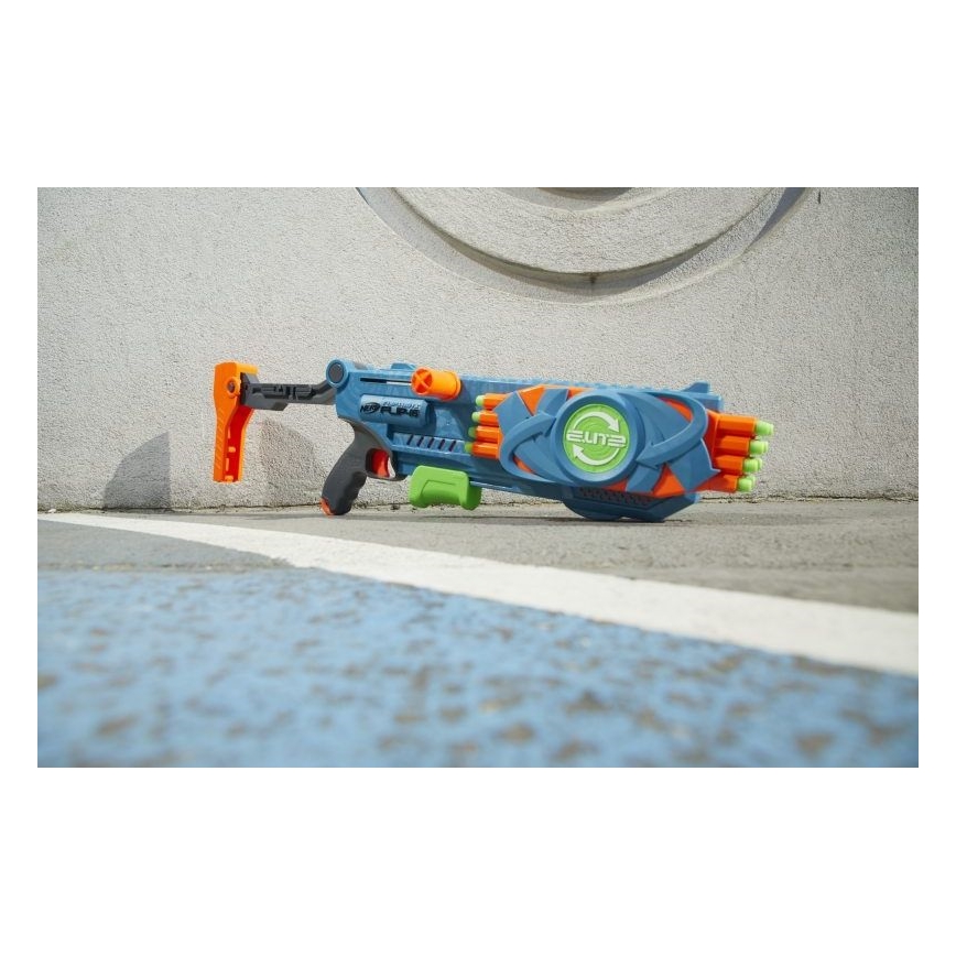 Nerf - Vaikiškas ginklas Elite 2.0 Flip-16 su priedais