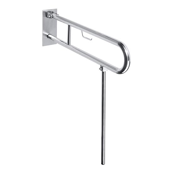 Nerūdijančio plieno laikiklis 10x25 cm, sidabrinės spalvos