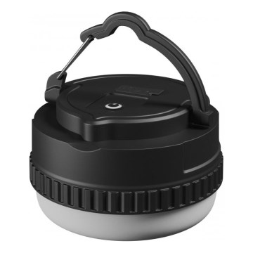 Nešiojama įkraunama LED lempa LUMINA POCKET, LED/5V, 500 mAh, juoda