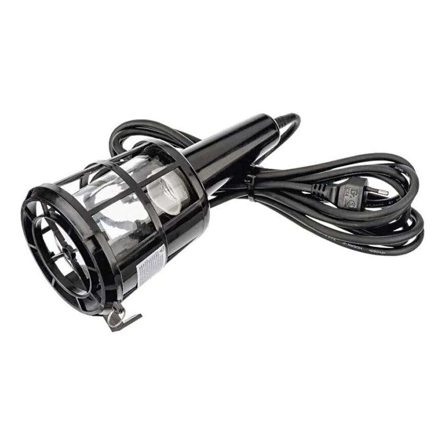 Nešiojama lizdinė lempa 1xE27/60W/230V