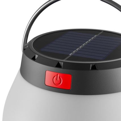 Nešiojama reguliuojamo ryškumo LED saulės įkraunama lempa LUMINA ORB LED/5V 800 mAh