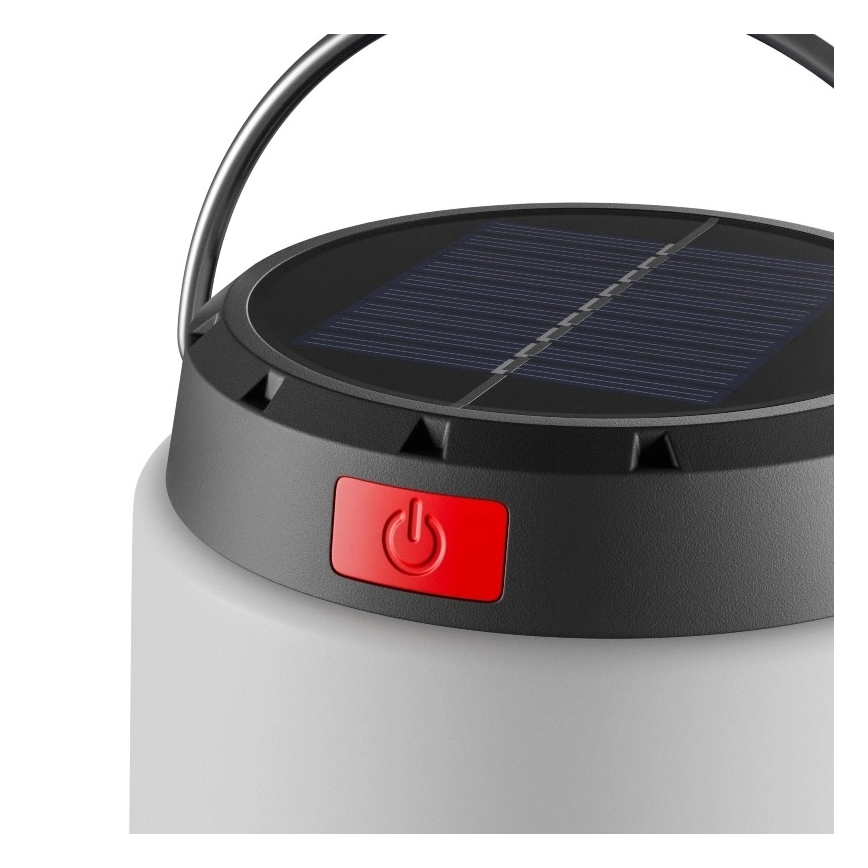 Nešiojama, reguliuojamo ryškumo saulės įkraunama LED lempa LUMINA TUBO LED/5V 800 mAh