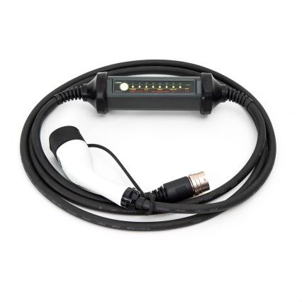 Nešiojamas elektromobilių įkroviklis Su 4 adapteriai Tipas 2 32A/480V 22kW 5m IP67