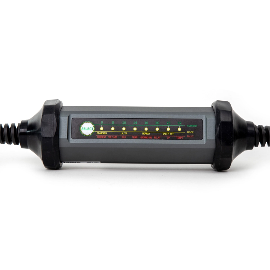 Nešiojamas elektromobilio įkroviklis su 4 Type 2 adapteriais 32A/480V 22kW 5m IP67