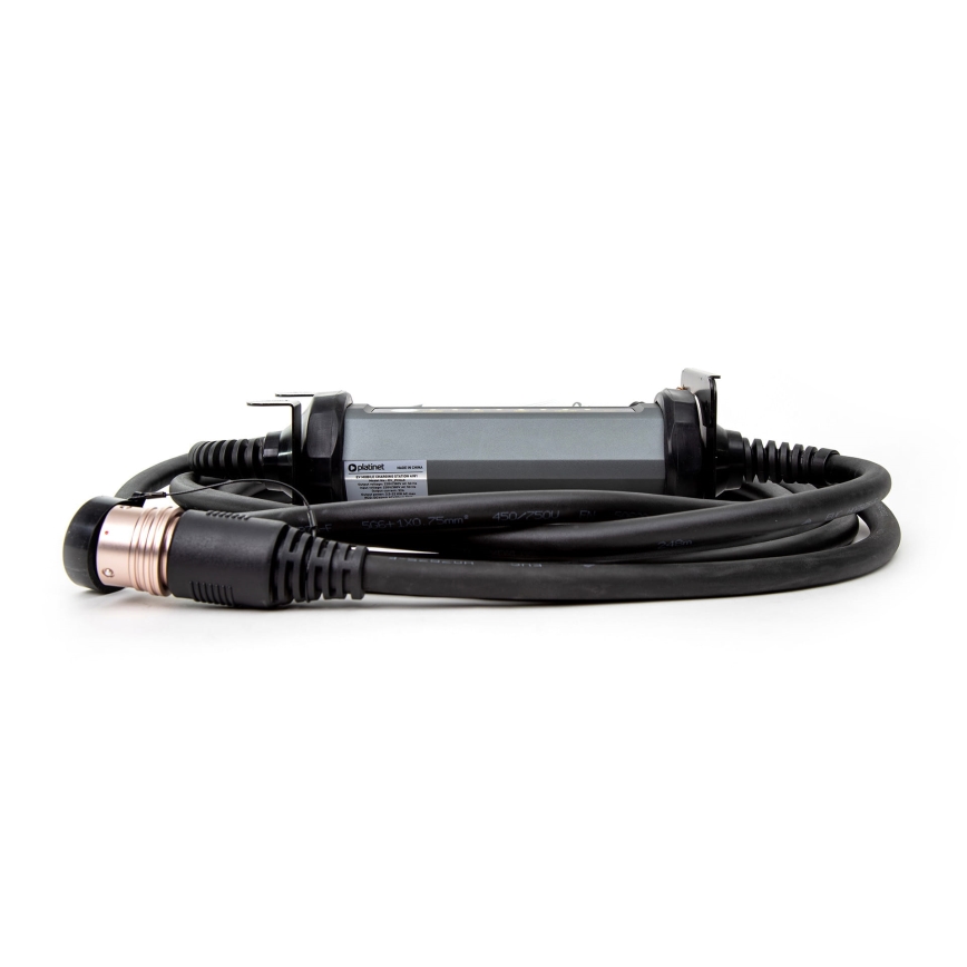 Nešiojamas elektromobilio įkroviklis su 4 Type 2 adapteriais 32A/480V 22kW 5m IP67