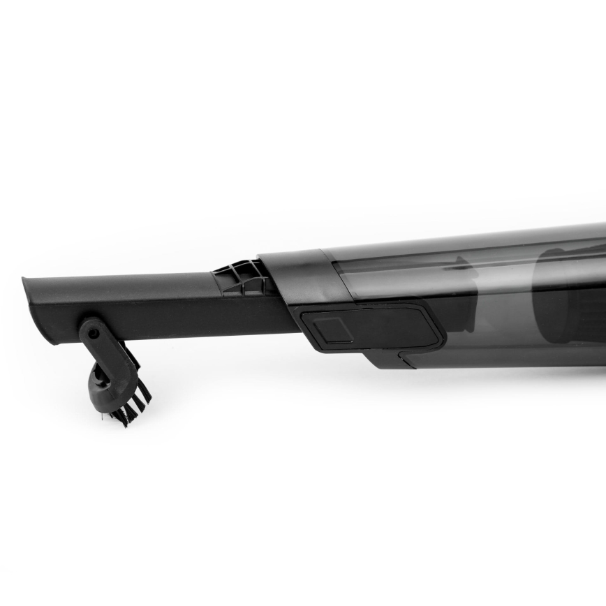 Nešiojamas įkraunamas automobilinis dulkių siurblys 75W/2800 mAh juoda