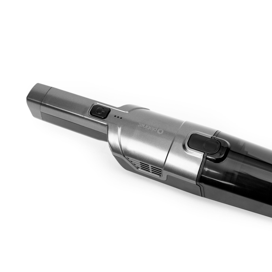 Nešiojamas įkraunamas automobilinis dulkių siurblys 75W/2800 mAh juoda