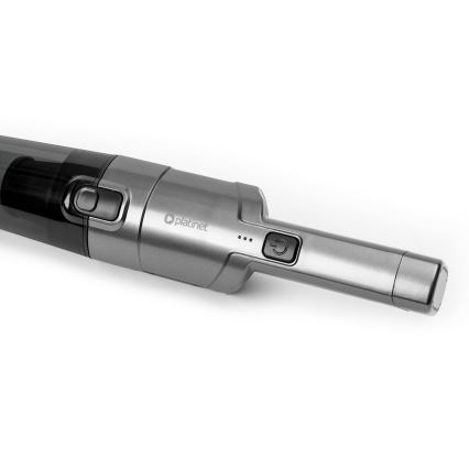 Nešiojamas įkraunamas automobilinis dulkių siurblys 75W/2800 mAh juoda