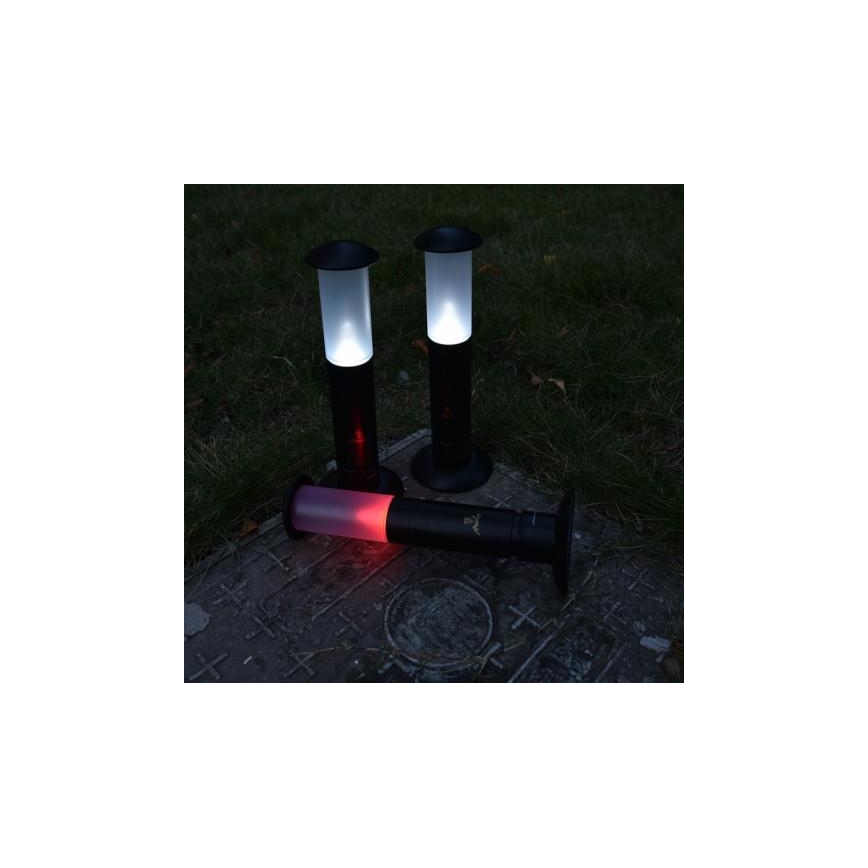 Nešiojamas LED šviestuvas 2xLED/1xD IPX4