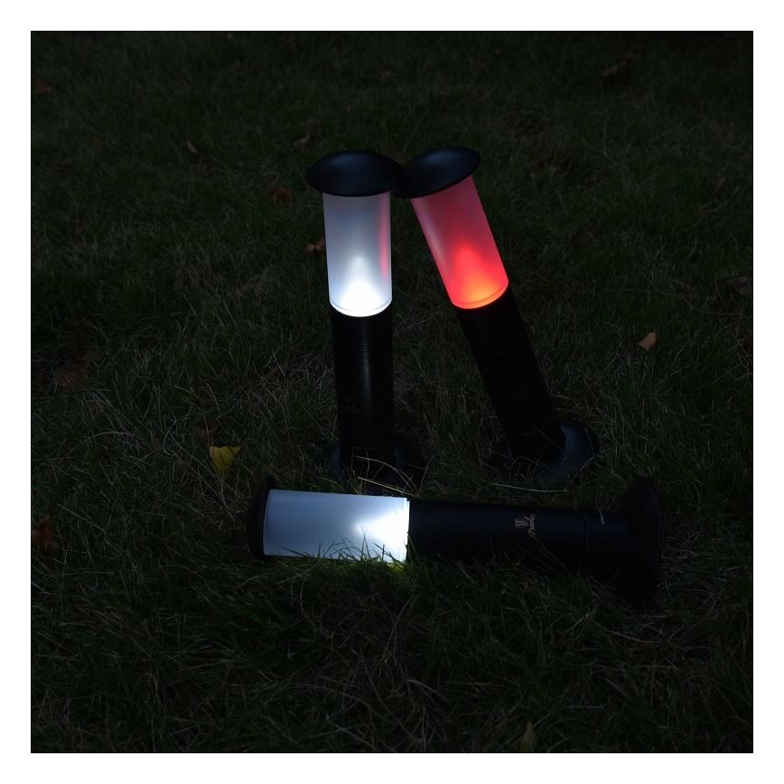 Nešiojamas LED šviestuvas 2xLED/1xD IPX4