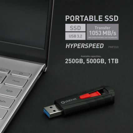 Nešiojamas SSD drive 250 GB USB 3.2 Gen2