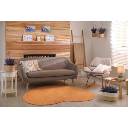 Neslystantis kilimas LOREN 120x170 cm oranžinis