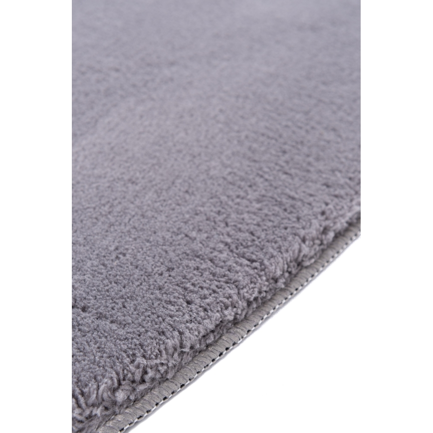 Neslystantis kilimas LOREN 160x230 cm pilkas