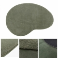 Neslystantis kilimas LOREN 160x230 cm žalias
