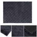 Neslystantis kilimas MODENA NEW 120x160 cm, antracito spalvos